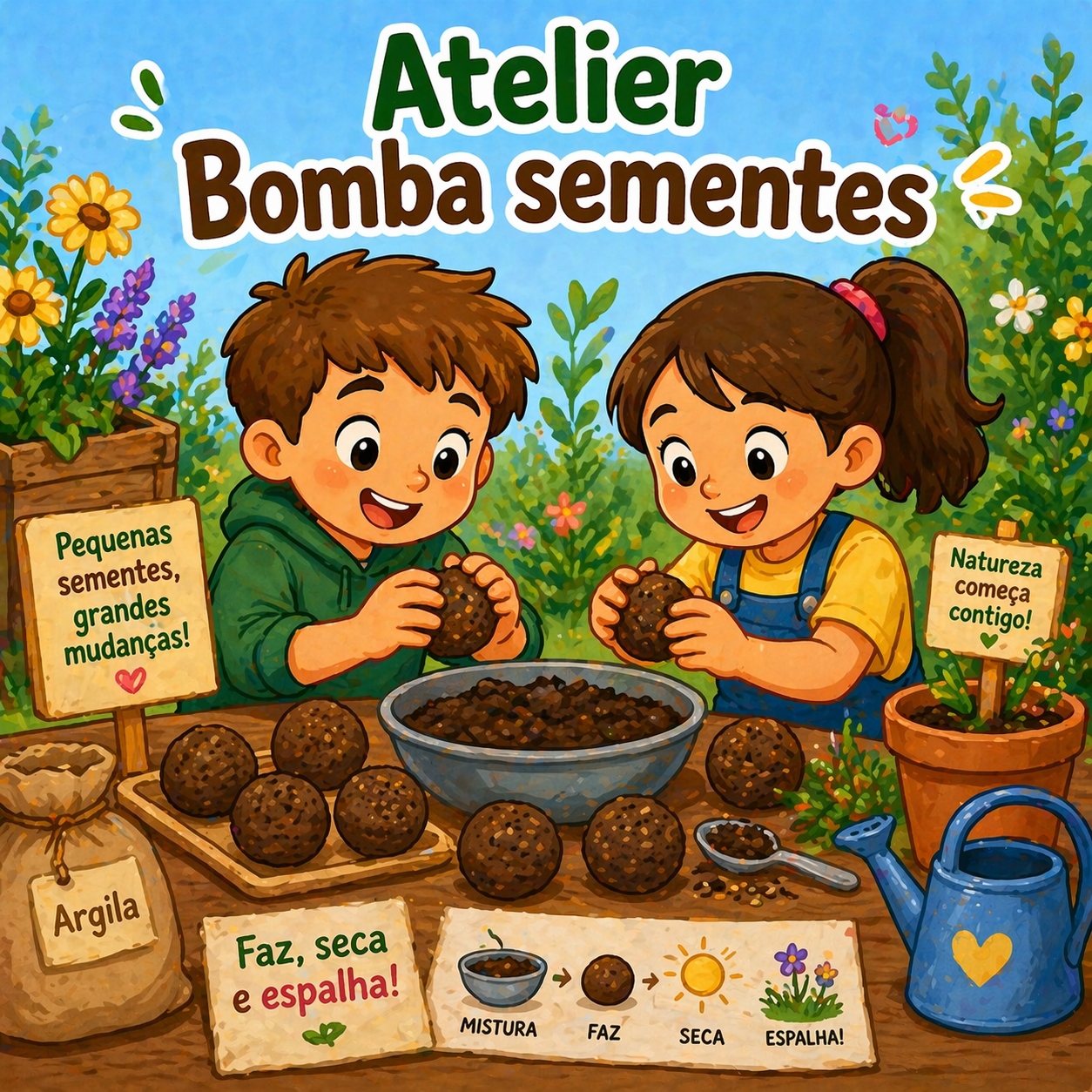 Atelier Bomba sementes
